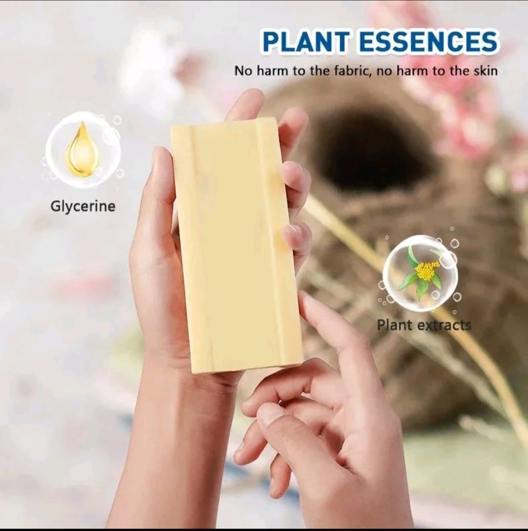 Organic Soap laundry wash 100% Original & Clean Anti-bacterial Anti-grease Detergent