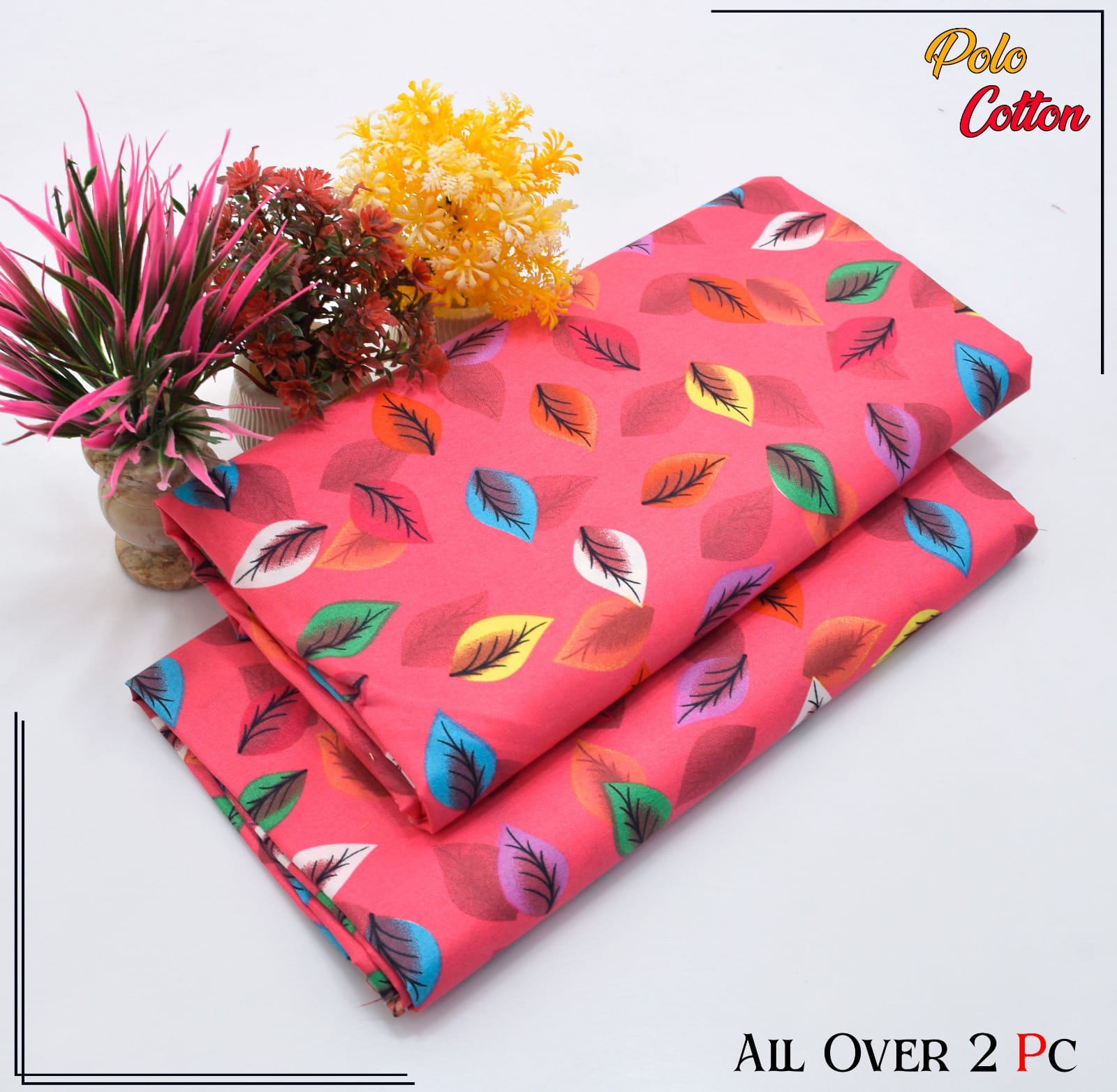 POLO COTTON PRINTED  2PC [ SALE OFFER ] PC-02